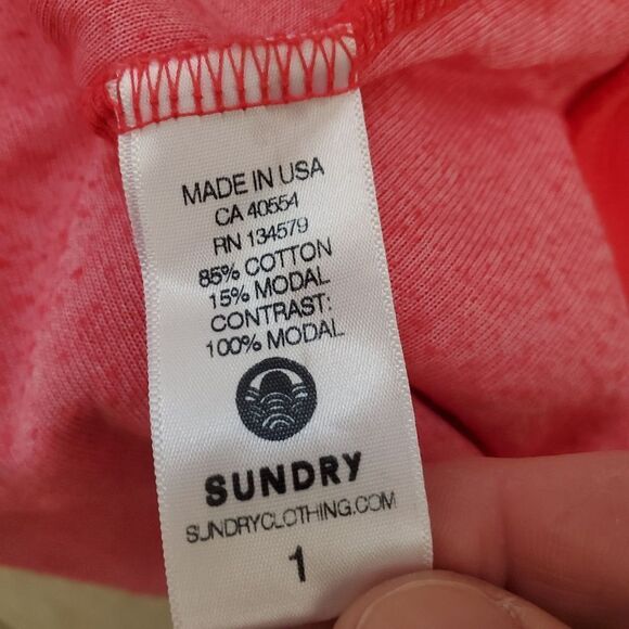 Sundry Beach Days Terry Cloth Crewneck Sweater sz Sm - Picture 11 of 12